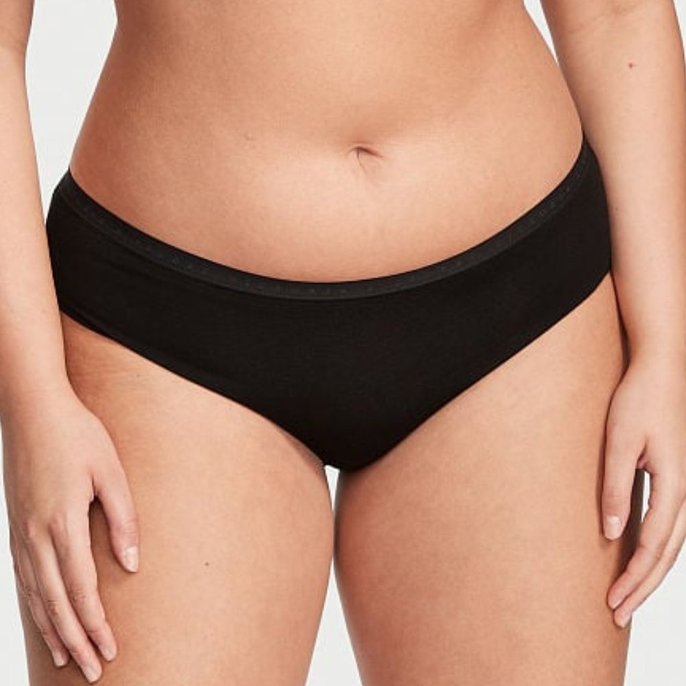 On the Nice List VS Stretch Cotton Hiphugger Holiday Panty Christmas - Picture 6 of 12